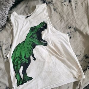 Active Dinosaur muscle tank